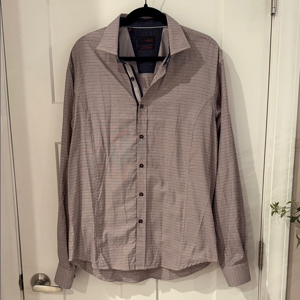 Eight X Premium Men’s Slim Fit Button Down Shirt XL